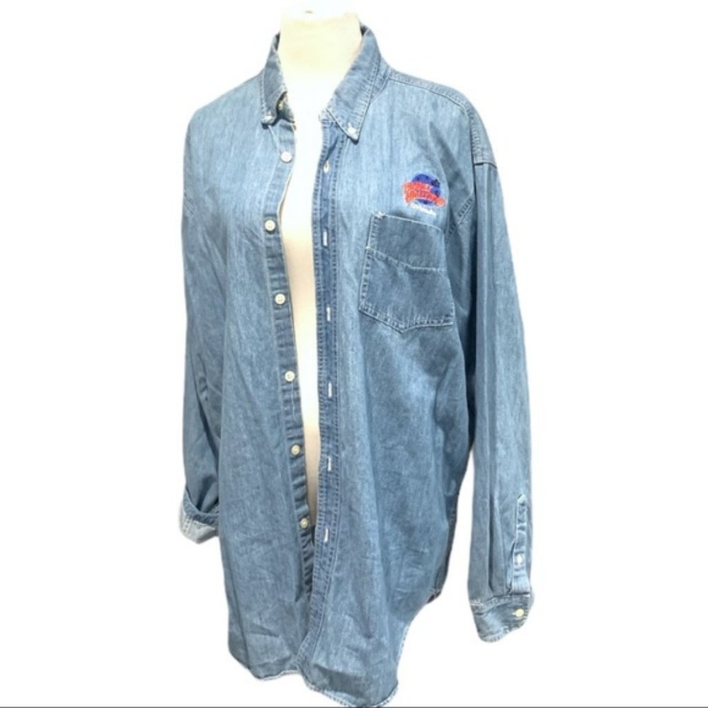 Planet Hollywood Orlando | Denim ButtonUp Shirt XL
